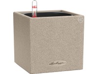 Lechuza Canto Stone 14 kaspó homokbézs 14 cm x 14 cm