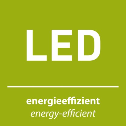 Energiatakarékos LED technológia a Paul Neuhaus Popsicle fali lámpához.