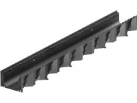 ACO Self Hexaline 2.0 folyókatest műanyag 1 m fekete rács nélkül