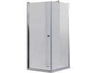 Sarokkabin nyílóajtóval Elegance króm 80 x 80 x 195 cm Sarokkabin nyílóajtóval Elegance króm 80 x 80 x 195 cm