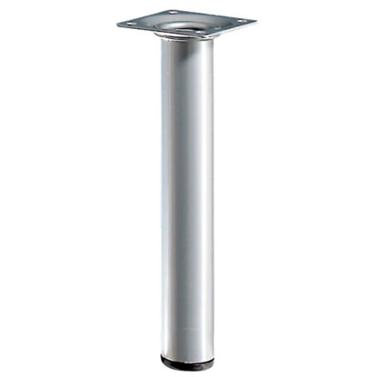 Hettich asztalláb átmérője 30 mm x 200 mm alumínium hatású