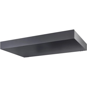 Modern, antracit színű Gutta BS 160x90 cm-es téglalap előtető LED világítással.