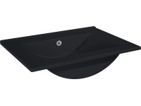 Maximus Kyra mosdókagyló fekete matt 60 cm