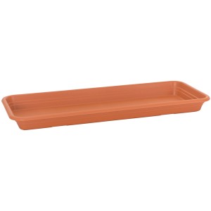 Florus Univerzális alátét, 40 cm, terrakotta, újrahasznosított műanyagból.