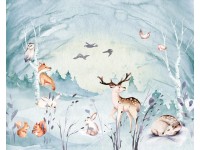 Komar vlies fotótapéta Animal Sleepover 350 cm x 280 cm Komar vlies fotótapéta Animal Sleepover 350 cm x 280 cm