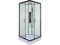 Sanotechnik Sky 2 CL74 komplett zuhanykabin fekete Sanotechnik Sky 2 CL74 komplett zuhanykabin fekete