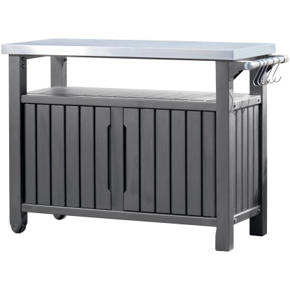 Unity Xl Műanyag Kerti Grill Asztal 207 l