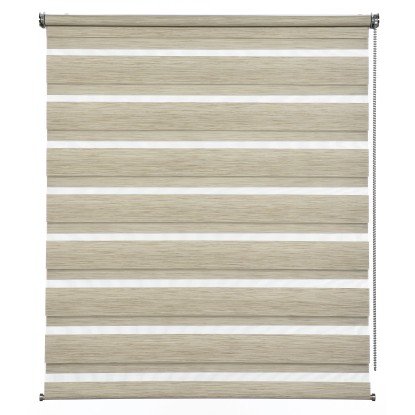 Gardinia de Luxe dupla roló 90 cm x 240 cm Cappuccino