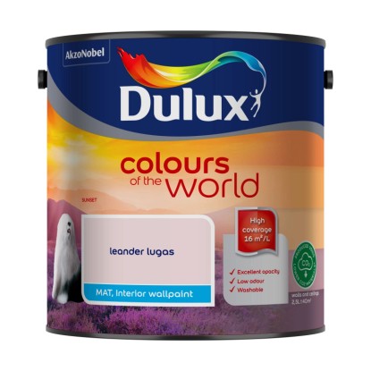 Dulux A Nagyvilág Színei beltéri falfesték Leander lugas 2,5 l