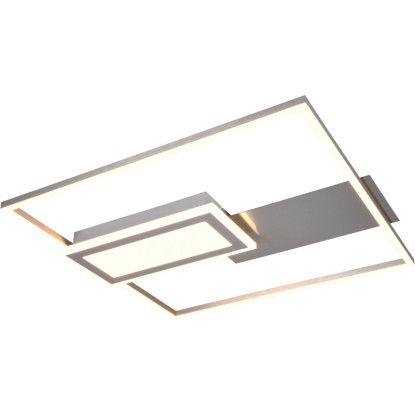 Reality Spiro LED-es mennyezeti lámpa 53 cm x 45 cm x 50 cm nikkel matt