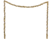 Girland LED fénnyel 2,7 m arany elemes