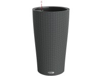 Lechuza Cilindro Cottage gránit oszlopkaspó 32 cm átmérő öntözőrendszerrel