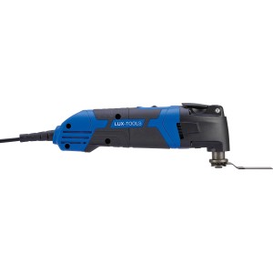 LUX Multitool E-MFW-23, 7 részes, kék/fekete. Multifunkciós szerszám fűrészlappal.