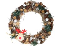 Kopogtató szarvas motívummal 30 cm