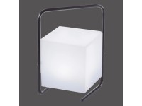 Keno LED-es kültéri asztali lámpa fekete RGB és nappali Fehér