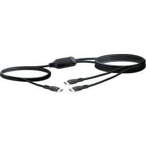 Schwaiger USB-C töltőkábel (1,5 m) adatátvitellel két eszköz egyidejű töltéséhez.