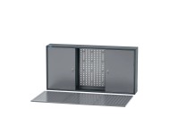 Küpper faliszekrény-készlet perforált fallal 120 cm világosszürke-antracitszürke Küpper faliszekrény-készlet perforált fallal 120 cm világosszürke-antracitszürke