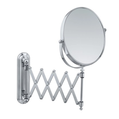 Wenko Teleskop Deluxe  kozmetikai falitükör, fényes króm