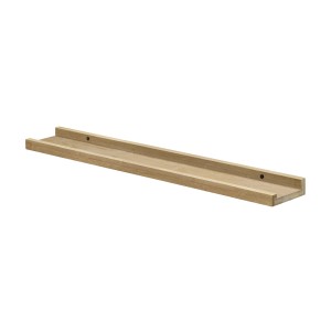 Dolle Photoshelf bambusz polc, 60 cm széles, képekhez és dekorációhoz.