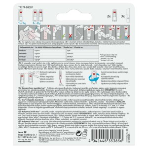 Tesa ragasztószegek tapétához és vakolathoz, állítható, dekorációs tárgyak rögzítéséhez 1 kg/szegig.