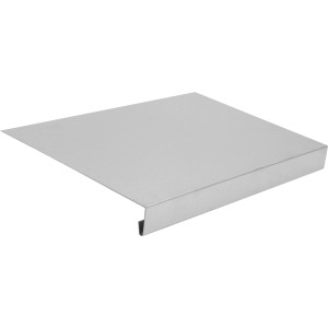 Alumínium csepegtető él, 250x2000mm, tetőfedéshez, vízelvezetéshez a tetőn.