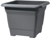 Scheurich Nora virágcserép 27,6 cm x 27,6 cm metálszürke