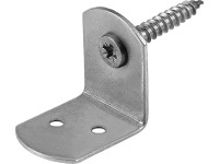 Pánt fonott kerítéshez 38 mm x 38 mm x 30 mm rozsdamentes acél 12 darab