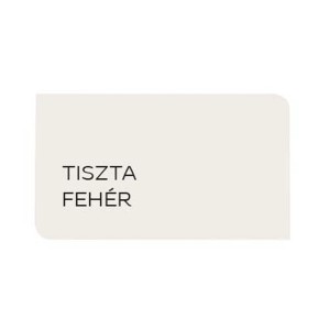 Színminta a t.b.t. falfestékhez, tiszta fehér színben. Ideális beltérre.