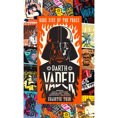 Komar vlies fotótapéta Star Wars Rock On Posters 120 cm x 200 cm