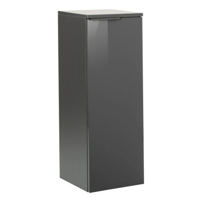 Fackelmann midi szekrény Luna 30,5 cm magasfényű antracit