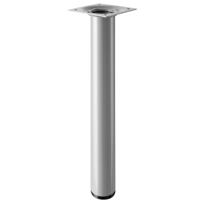 Hettich asztalláb átmérő: 30 mm x 250 mm alumínium hatású
