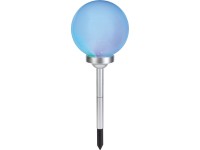 Bojano napelemes gömb földbe szúrható rúddal krómszínű Bojano napelemes gömb földbe szúrható rúddal krómszínű