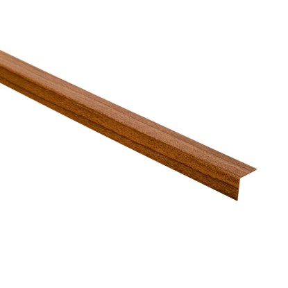 Műanyag sarokprofil 30 mm x 30 mm x 2500 mm dió
