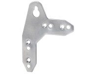 Hettich szekrényfüggesztő vasalat kulcslyuknyílással, horganyzott acél, 2 darab Hettich szekrényfüggesztő vasalat kulcslyuknyílással, horganyzott acél, 2 darab