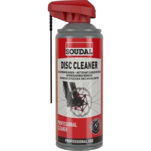Soudal Disc Cleaner kerékpárokhoz, féktárcsák tisztítására.