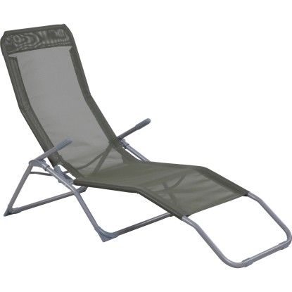 Tanguro napozóágy textil huzattal 96,5 cm x 61 cm x 140 cm olivazöld