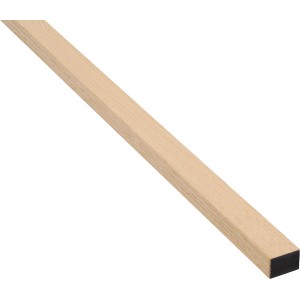 Denpanels tölgy/fekete záróelem akusztikus panelekhez, 2,7x240cm.