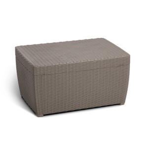 Barna t.b.t. zsámoly rattan hatású, illeszkedik az Ülőgarnitúrák sorozathoz.