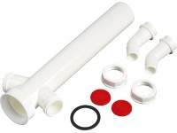 Állítható cső 44,8 mm (G 1 1/2) fehér