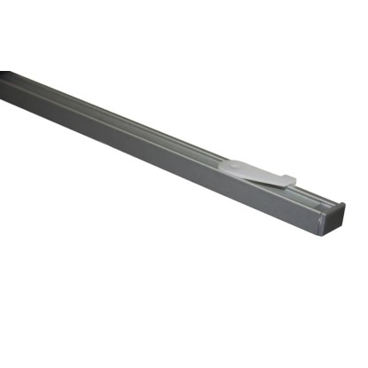 Gardinia Lucy függönysín készlet 1 sínes alumínium ezüst 160 cm