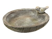 Madáritató cement 28 cm x 26 cm szürke