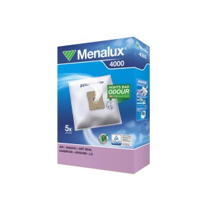 Menalux porzsák, 5 darab, különböző porszívó típusokhoz, mint például Kärcher és Dirt Devil.