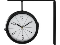 Fali óra fém tartóval 30 cm