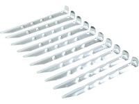 Sátorcövek ívelt horganyzott 180 mm 10 darab Sátorcövek ívelt horganyzott 180 mm 10 darab