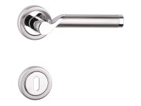 Maestro kilincs Viva BB rozettás króm-inox