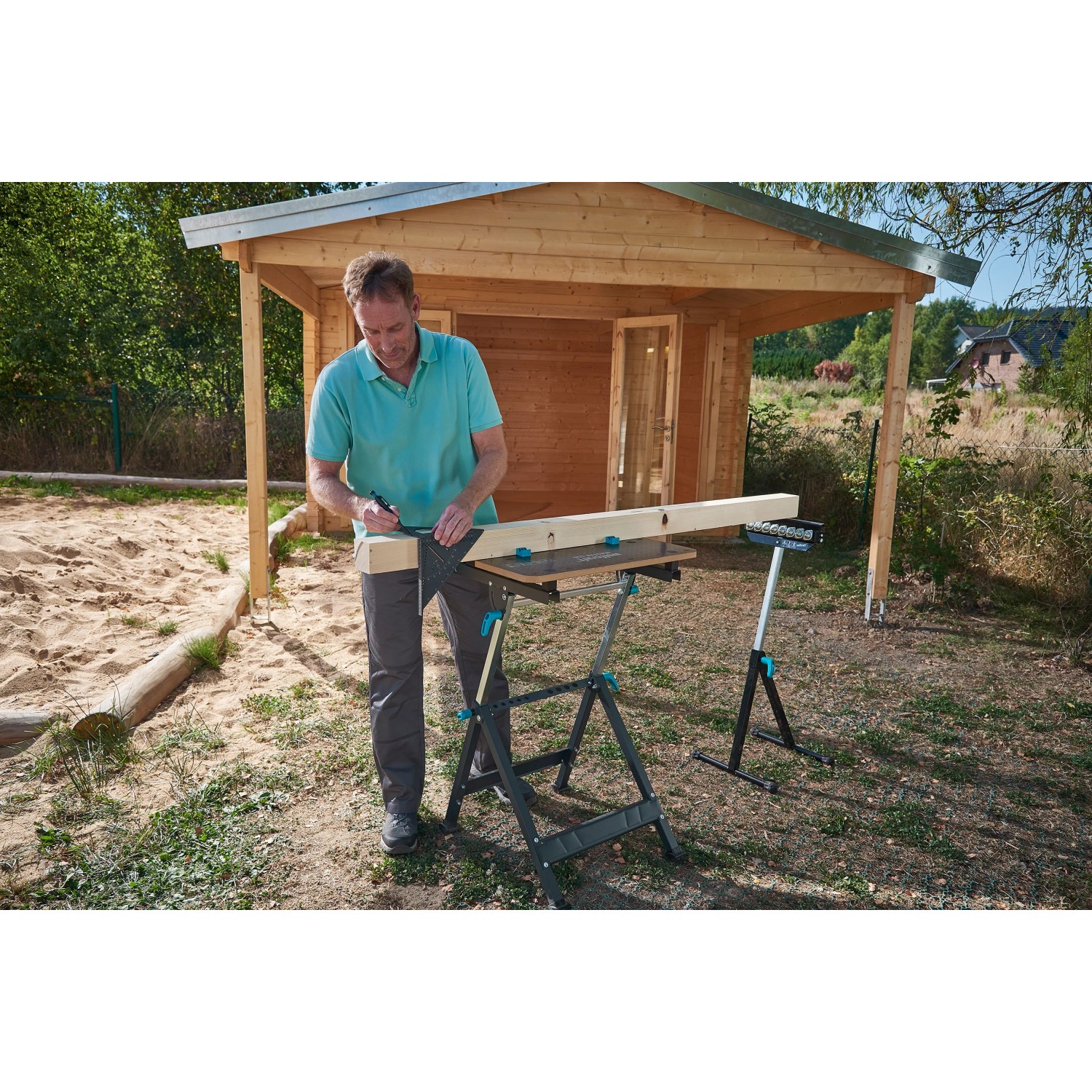 wolfcraft VARIO 3D Squadra per misurare e marcare - 5209000 - L