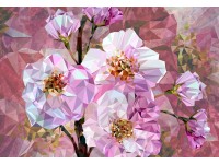 Komar nemszőtt fotótapéta Blooming Gems 368 cm x 248 cm FSC