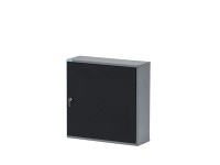 Küpper faliszekrény egyajtós 6 rekesszel 60 x 60 x 20 cm fekete-világosszürke Küpper faliszekrény egyajtós 6 rekesszel 60 x 60 x 20 cm fekete-világosszürke