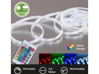 Briloner rugalmas 90 LED-es szalag távirányítóval kültéri 3 m színváltós