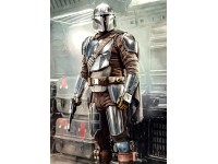 Komar vlies fotótapéta Mandalorian Fight Posture 200 cm x 280 cm